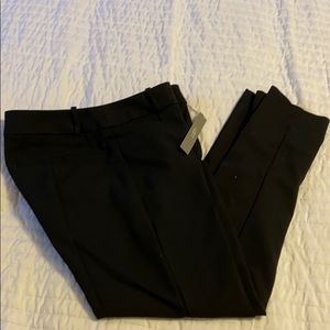 Loft curvy ankle black dress pants. NWT
